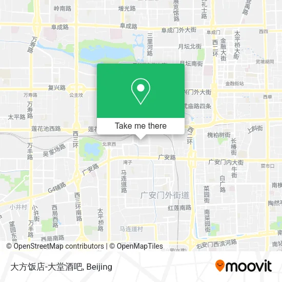 大方饭店-大堂酒吧 map