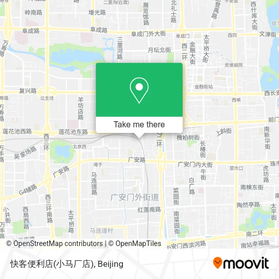 快客便利店(小马厂店) map