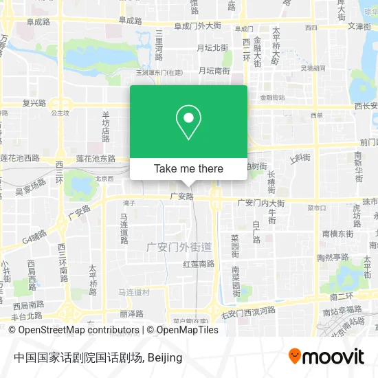 中国国家话剧院国话剧场 map