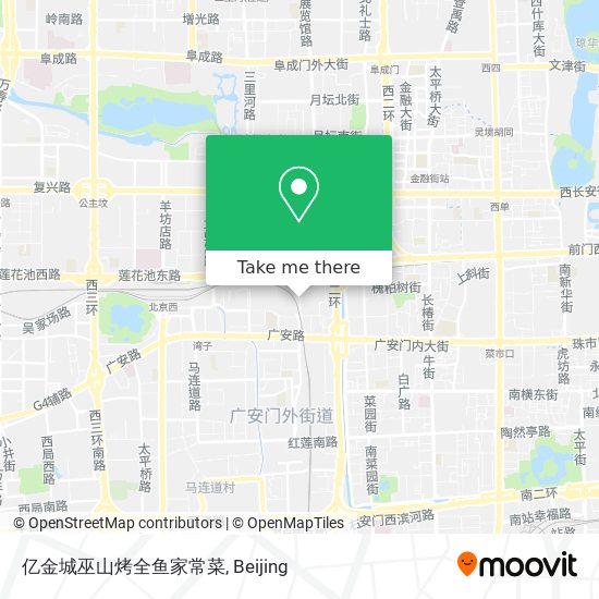 亿金城巫山烤全鱼家常菜 map