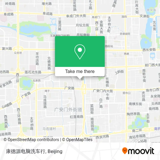 康德源电脑洗车行 map