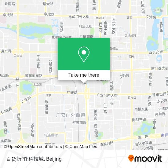 百货折扣·科技城 map