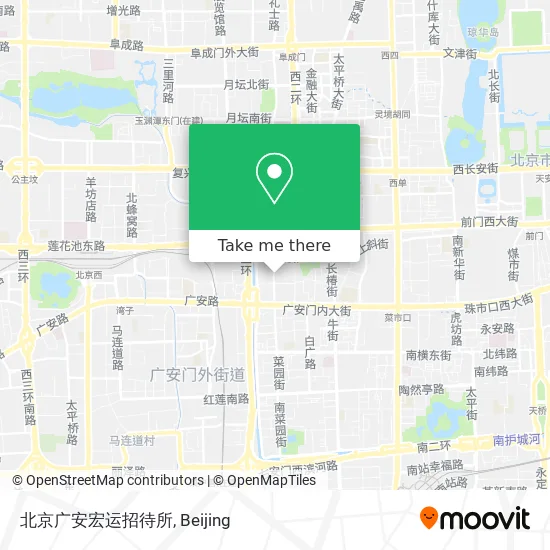 北京广安宏运招待所 map