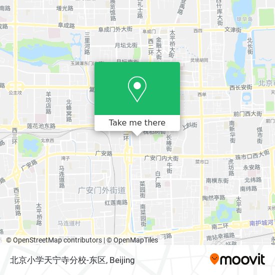 北京小学天宁寺分校-东区 map