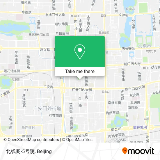 北线阁-5号院 map