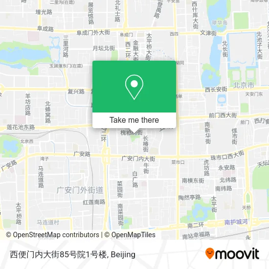 西便门内大街85号院1号楼 map