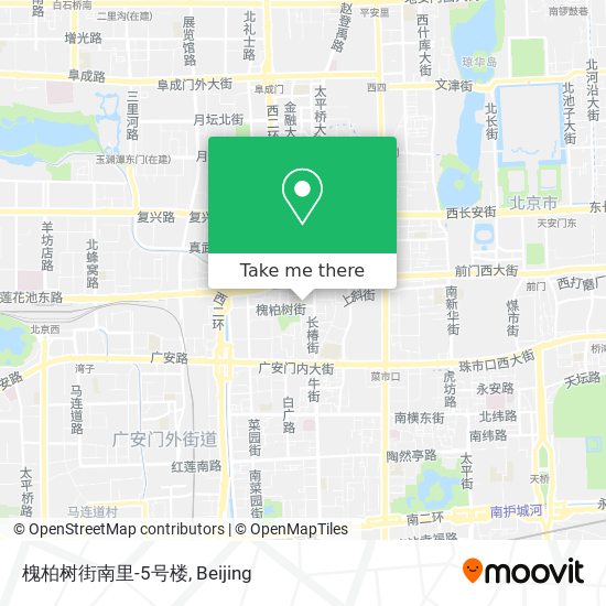 槐柏树街南里-5号楼 map