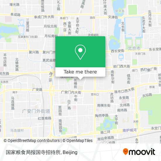 国家粮食局报国寺招待所 map