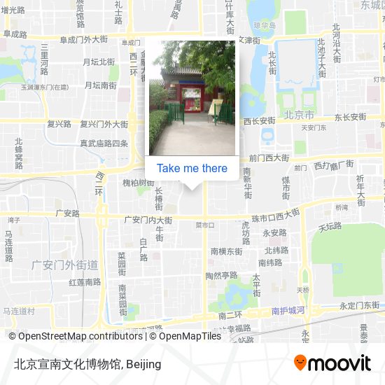 北京宣南文化博物馆 map