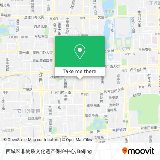 西城区非物质文化遗产保护中心 map