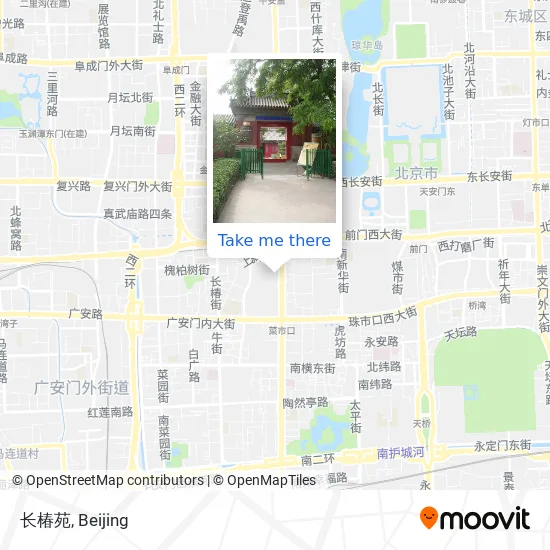 长椿苑 map