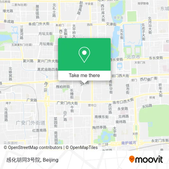 感化胡同3号院 map
