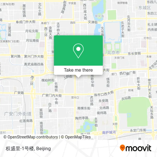 权盛里-1号楼 map