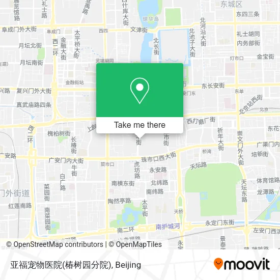 亚福宠物医院(椿树园分院) map