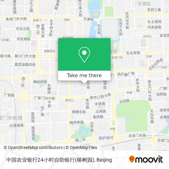 中国农业银行24小时自助银行(椿树园) map