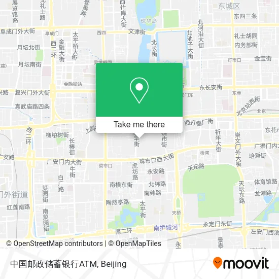 中国邮政储蓄银行ATM map