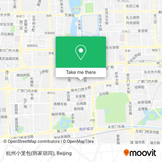 杭州小笼包(韩家胡同) map