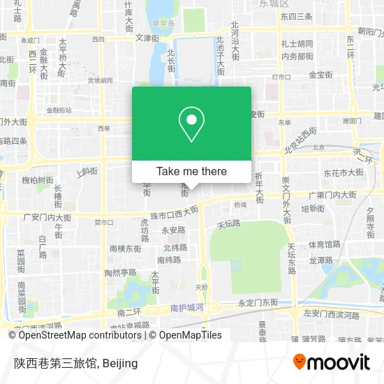 陕西巷第三旅馆 map