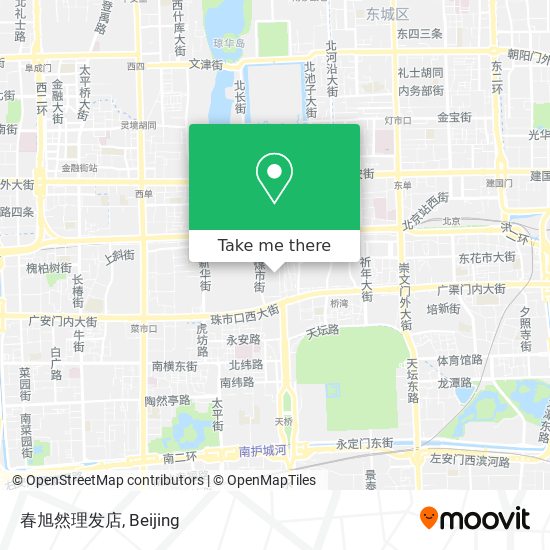 春旭然理发店 map