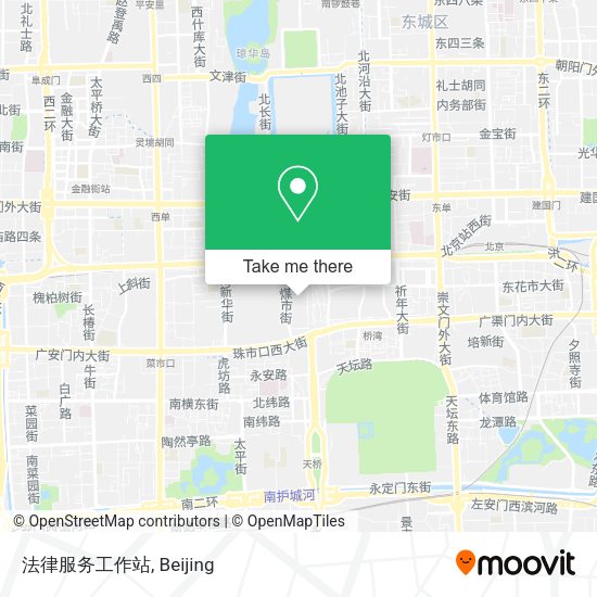 法律服务工作站 map