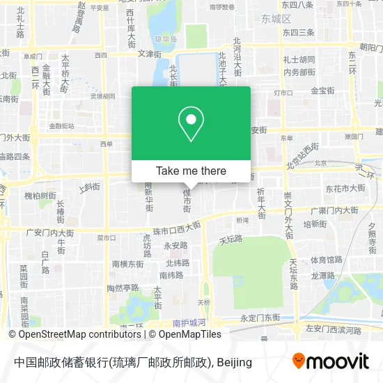 中国邮政储蓄银行(琉璃厂邮政所邮政) map