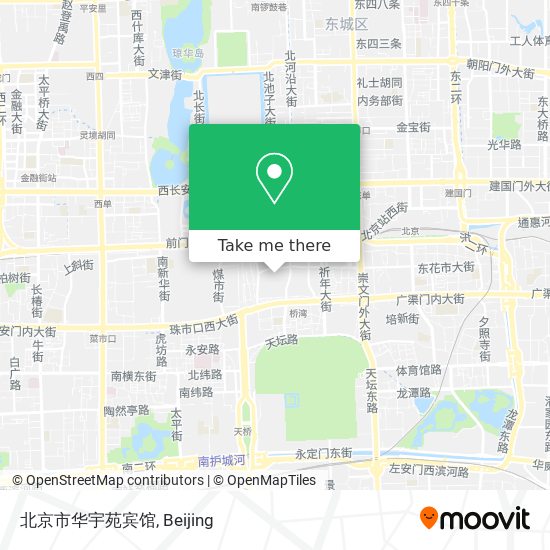 北京市华宇苑宾馆 map