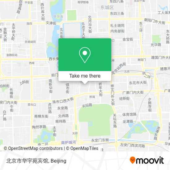 北京市华宇苑宾馆 map