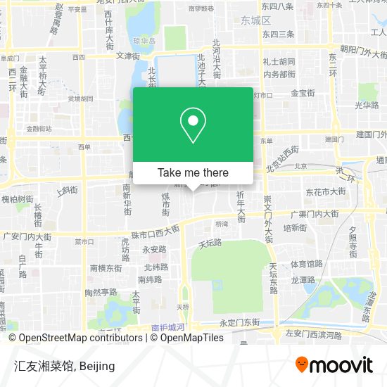 汇友湘菜馆 map