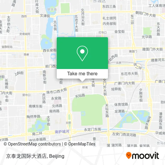 京泰龙国际大酒店 map