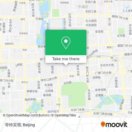 哥特宾馆 map