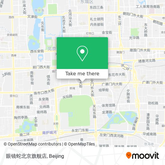 眼镜蛇北京旗舰店 map