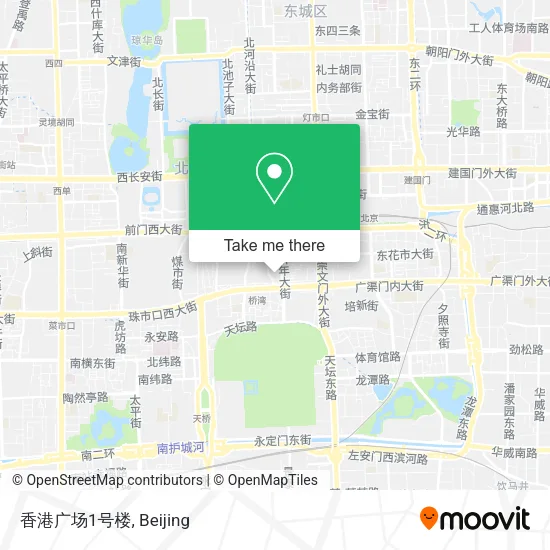 香港广场1号楼 map