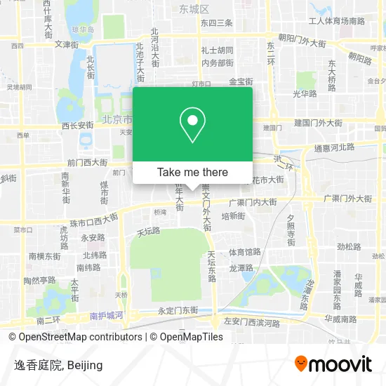 逸香庭院 map