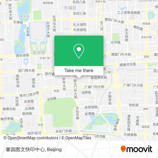 馨园图文快印中心 map