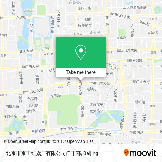 北京市京工红旗厂有限公司门市部 map