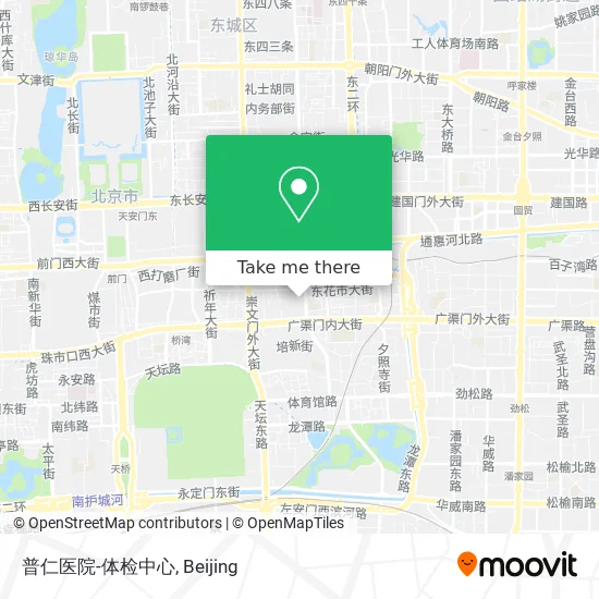 普仁医院-体检中心 map