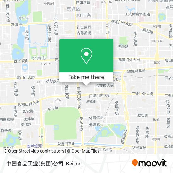 中国食品工业(集团)公司 map