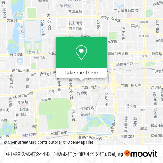 中国建设银行24小时自助银行(北京明光支行) map