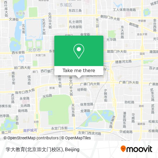 学大教育(北京崇文门校区) map