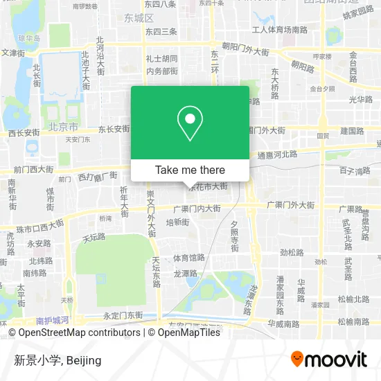 新景小学 map