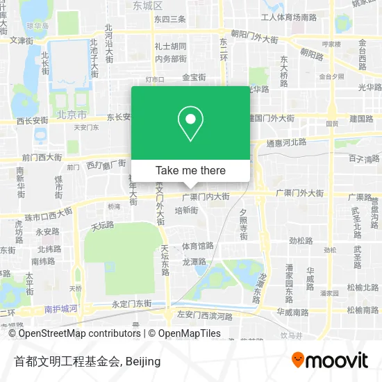 首都文明工程基金会 map