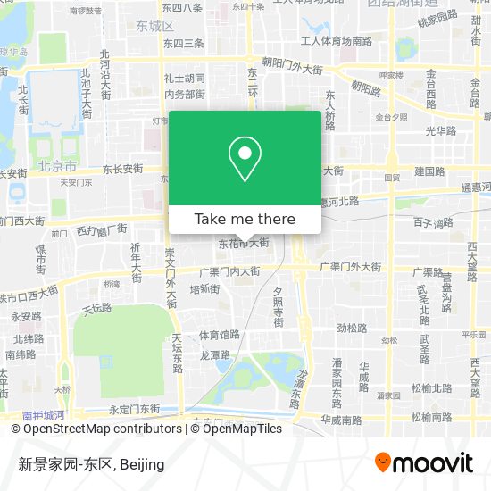 新景家园-东区 map
