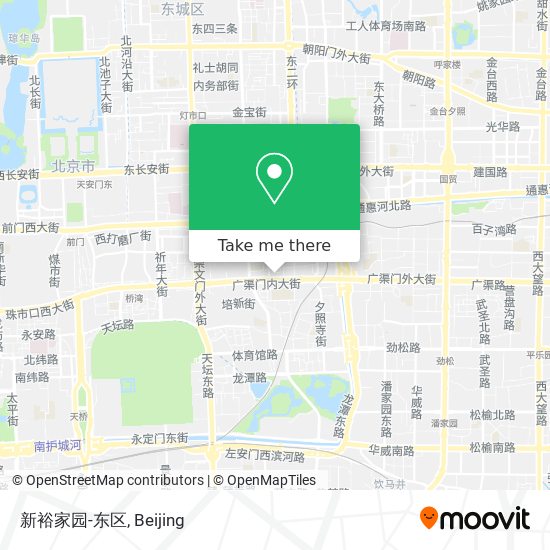 新裕家园-东区 map