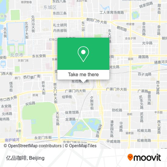 亿品咖啡 map