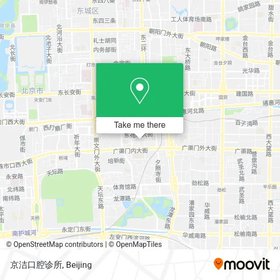 京洁口腔诊所 map
