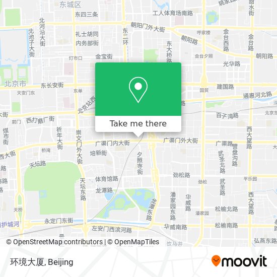 环境大厦 map