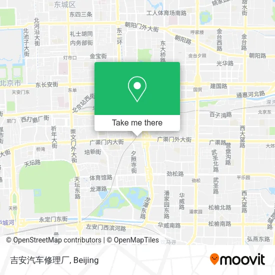 吉安汽车修理厂 map