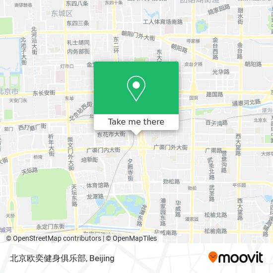 北京欧奕健身俱乐部 map