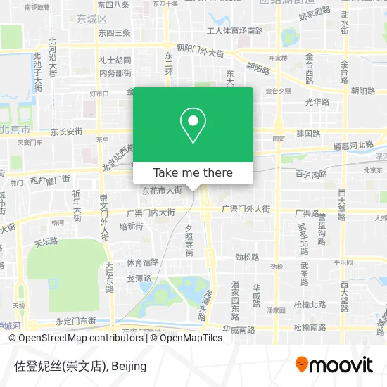 佐登妮丝(崇文店) map