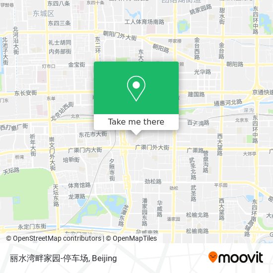 丽水湾畔家园-停车场 map